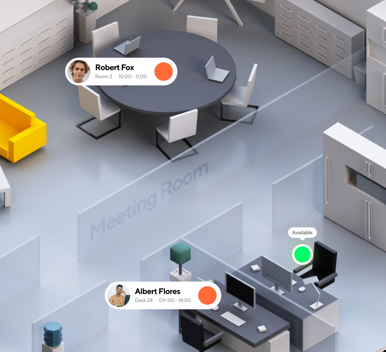 DeskMe UI